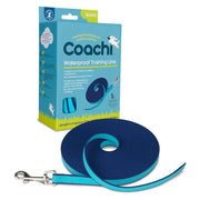 Waterproof training line for dogs, featuring a durable design and easy-to-handle clip for effective training.