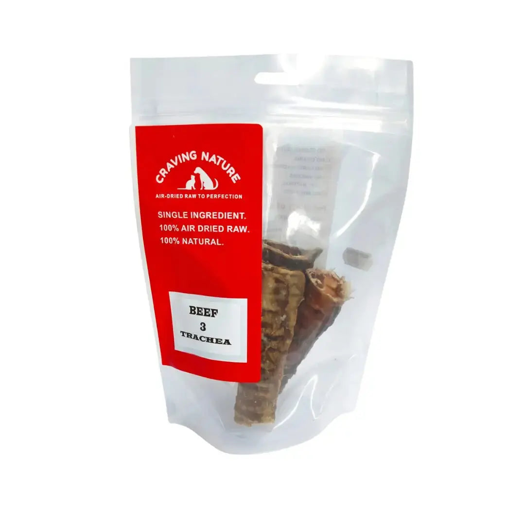 Craving Nature Beef Trachea Dog Chew Treats   | Canine & Co