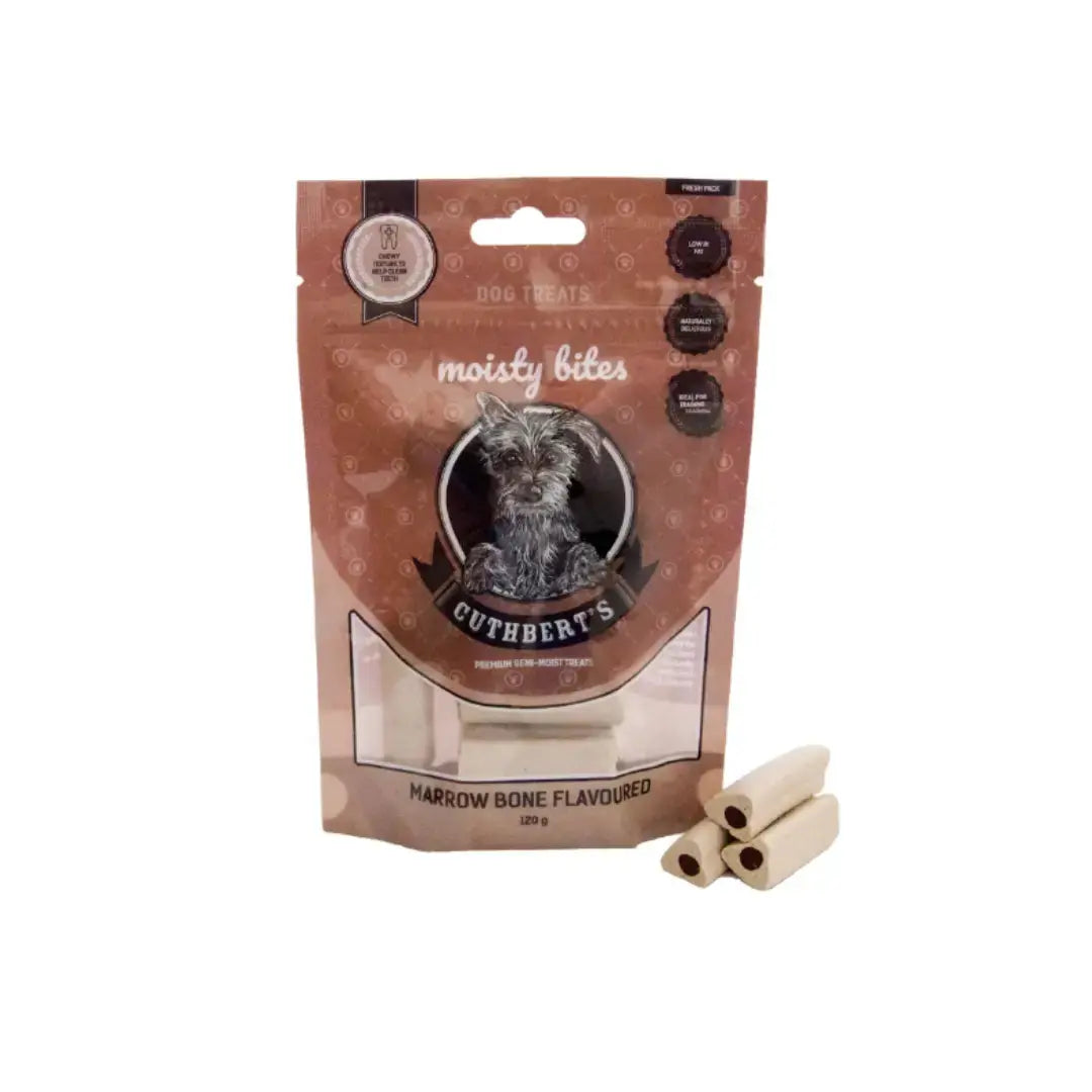 Cuthbert's Semi Moist Marrow Bone Dog Chew Treats  120g | Canine & Co
