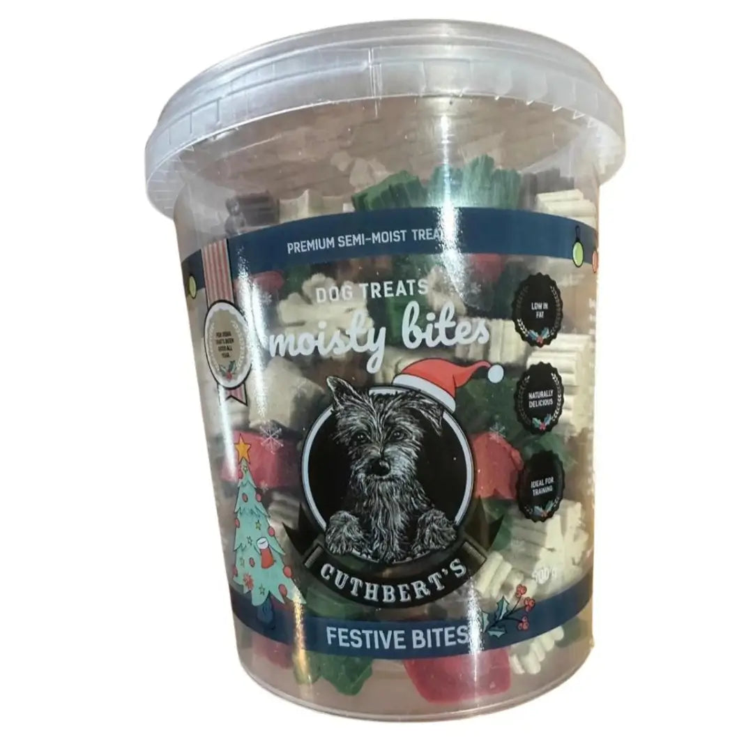 Cuthbert's Christmas Semi-Moist Bites Dog Treat