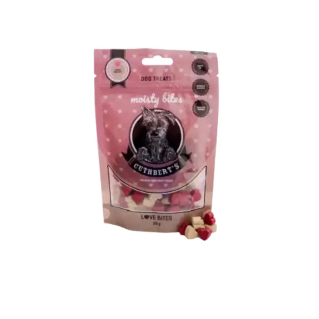 Cuthbert's Semi Moist Love Bites Dog Chew Treats