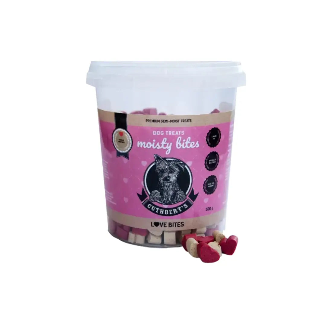 Cuthbert's Semi Moist Love Bites Dog Chew Treats