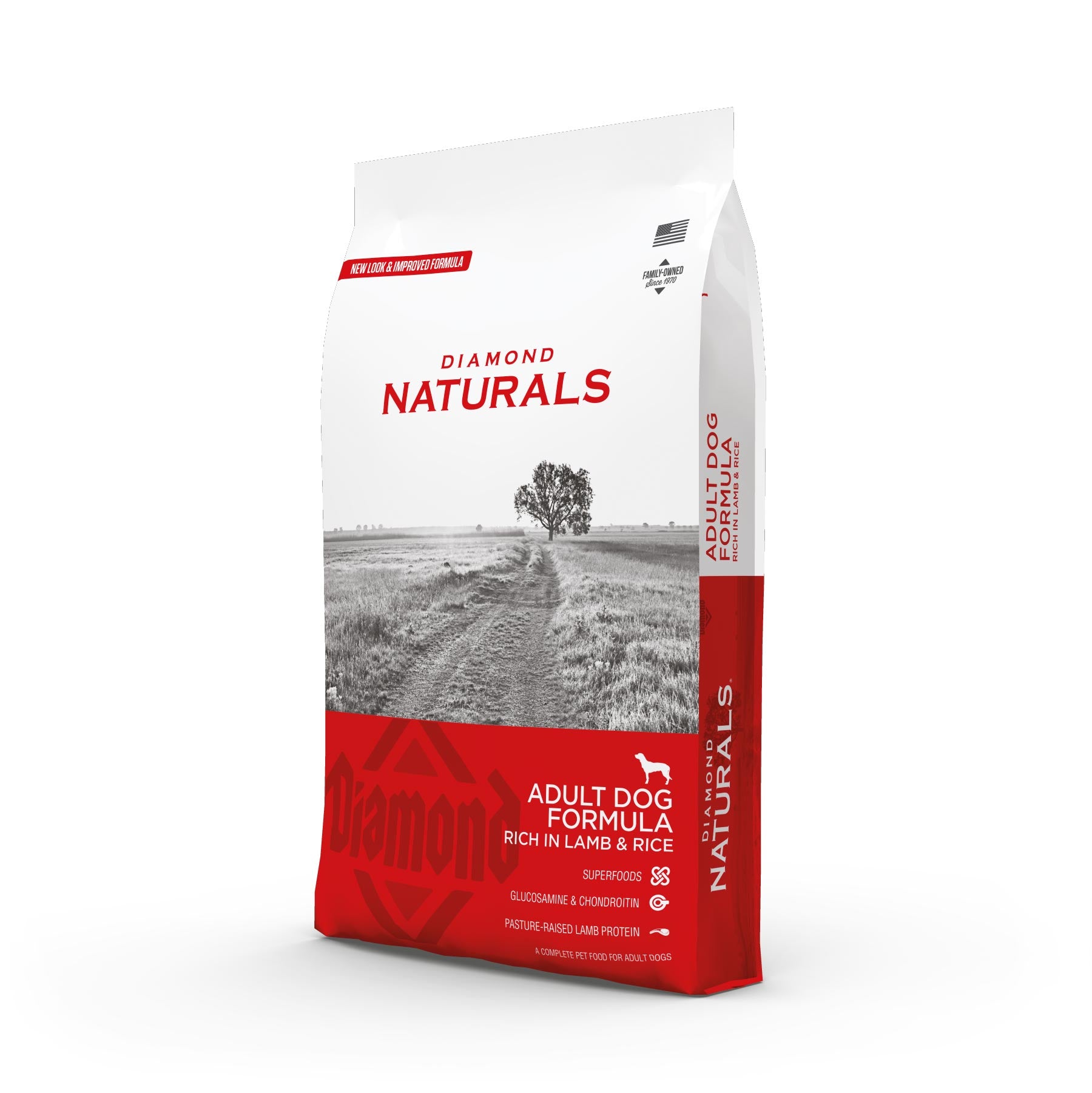 Diamond Naturals Adult Dog Formula - Rich in Lamb & Rice - product detail image South Africa ecommerce