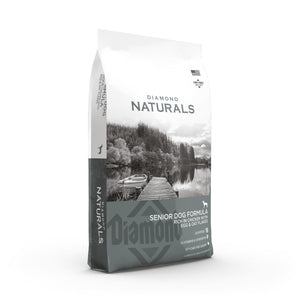 Diamond Naturals Senior Dog Formula - Rich in Chicken with Eggs & Oat Flakes