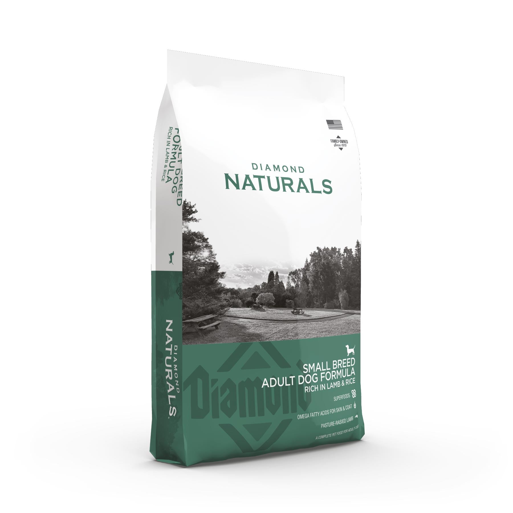 Diamond Naturals Small Breed Adult Dog Formula - Rich in Lamb & Rice - product detail image shipping in South Africa