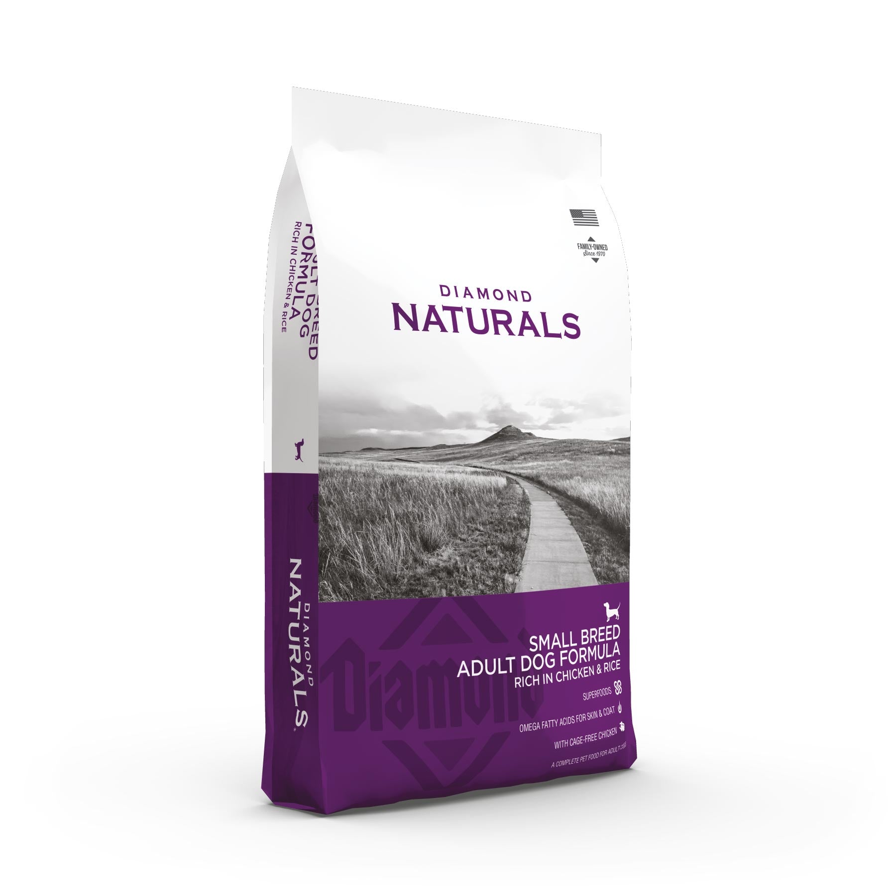 Diamond Naturals Small Breed Adult Dog Formula - Rich in Chicken & Rice - product detail image order online South Africa