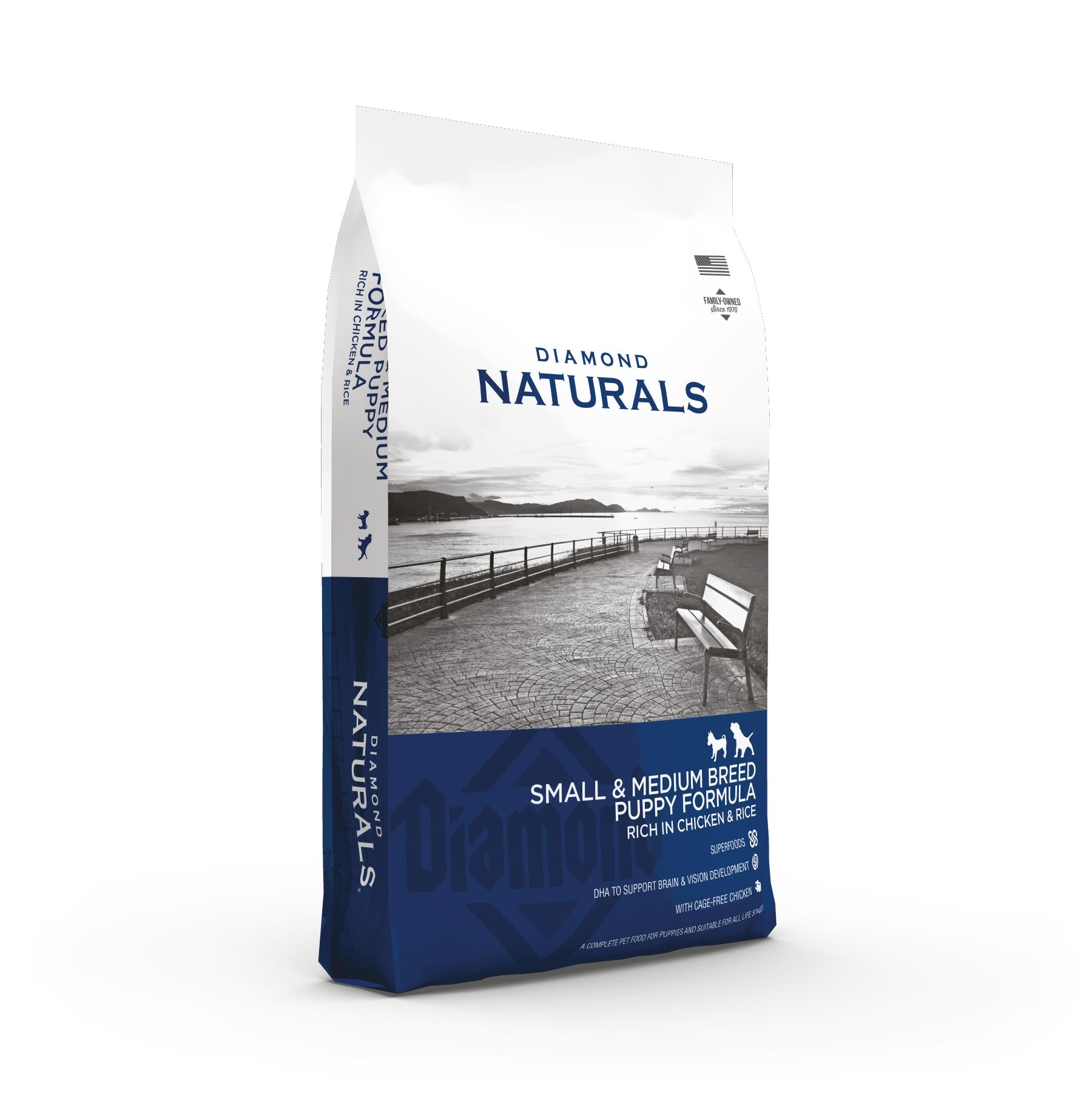 Diamond Naturals Small & Medium Breed Puppy Formula - Rich in Chicken & Rice - product detail image find in South Africa