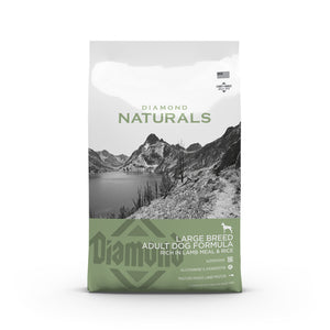 Diamond Naturals Large Breed Adult Dog Formula - Rich in Lamb Meal & Rice