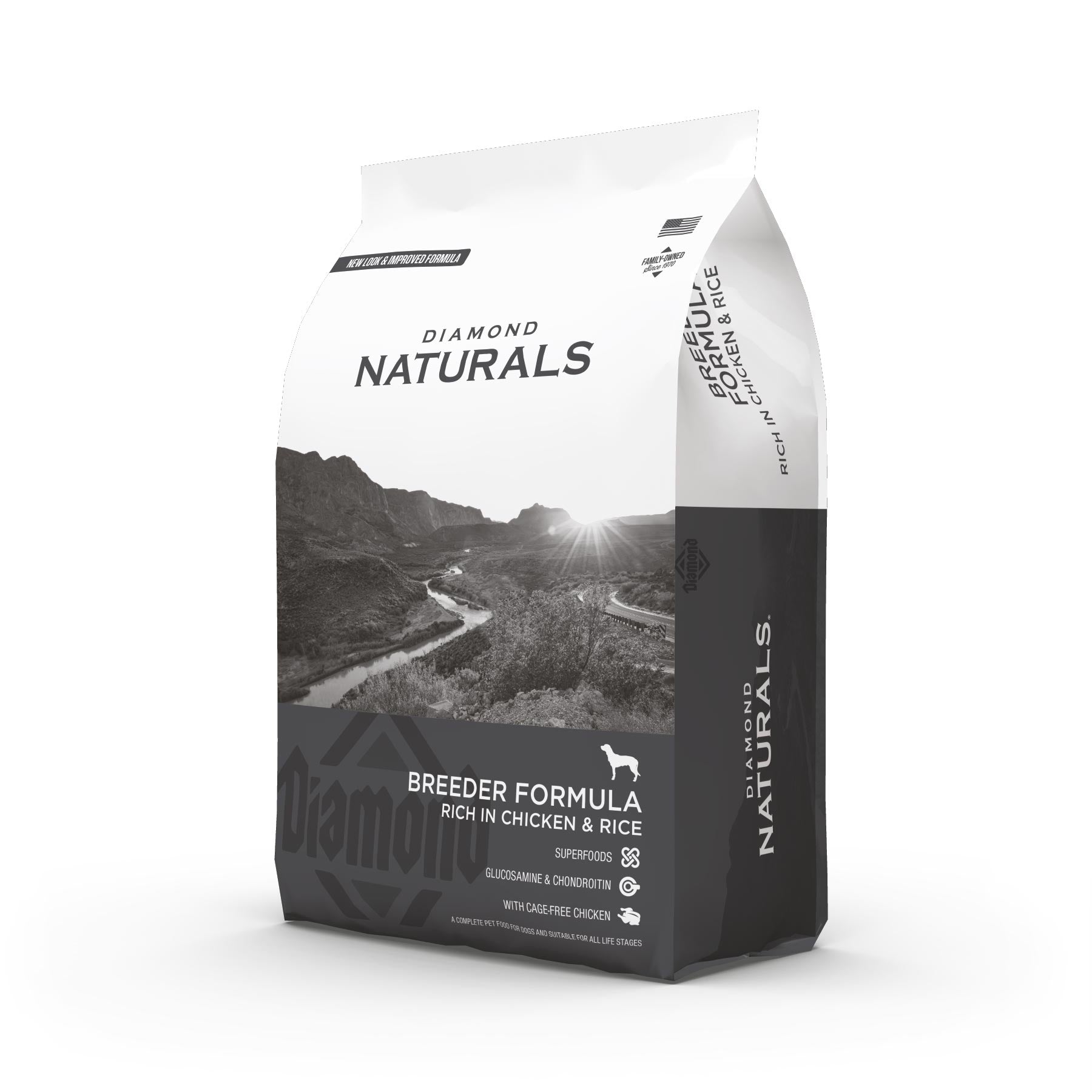 Diamond Naturals Breeder Formula - Rich in Chicken & Rice - product detail image South Africa shoppers