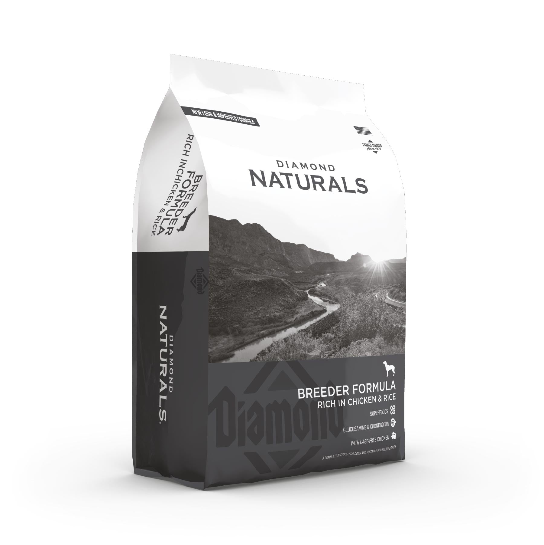 Diamond Naturals Breeder Formula - Rich in Chicken & Rice - product detail image order online South Africa