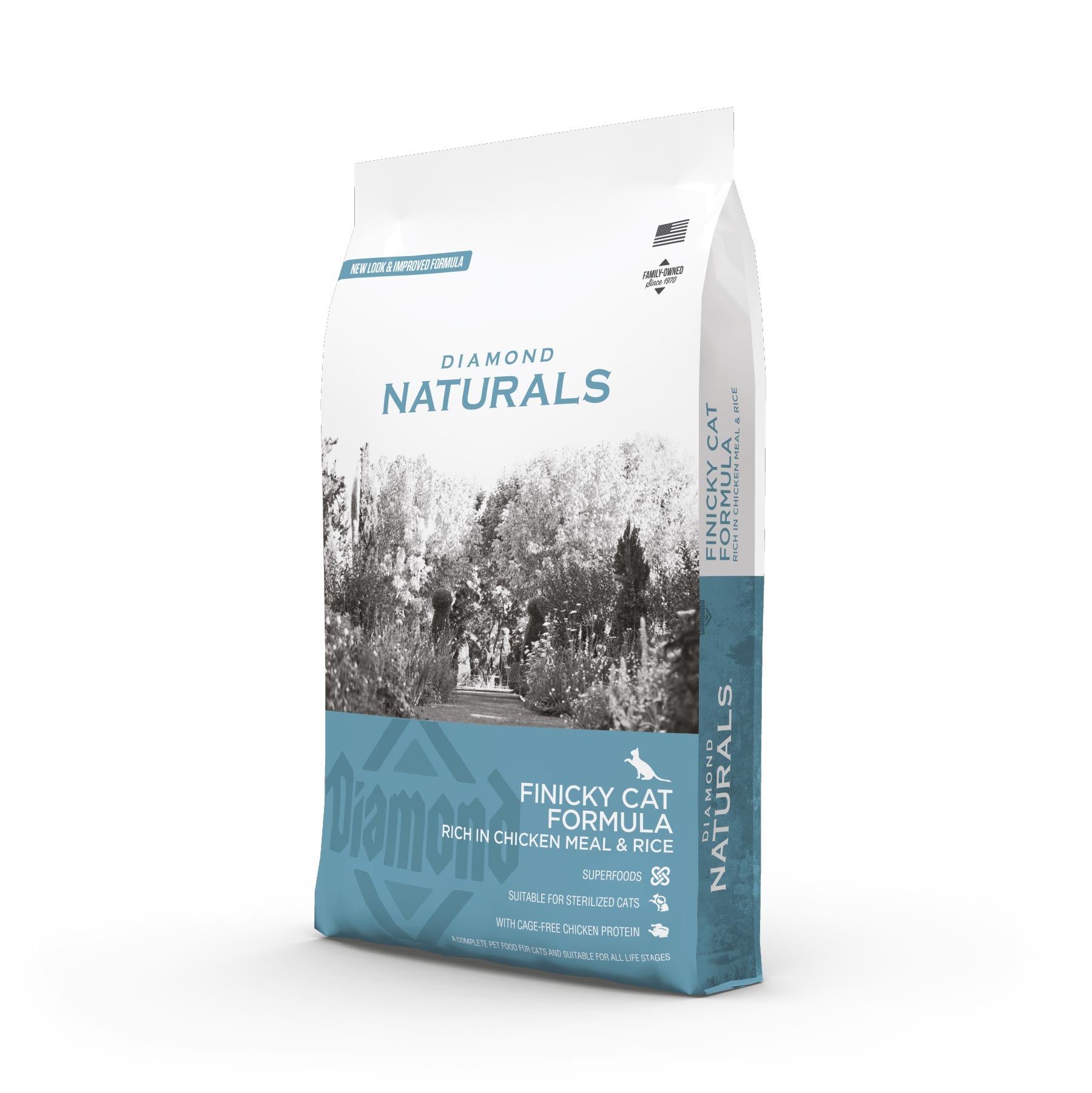 Diamond Naturals Finicky Cat Formula - Rich in Chicken Meal & Rice - product detail image for South Africa