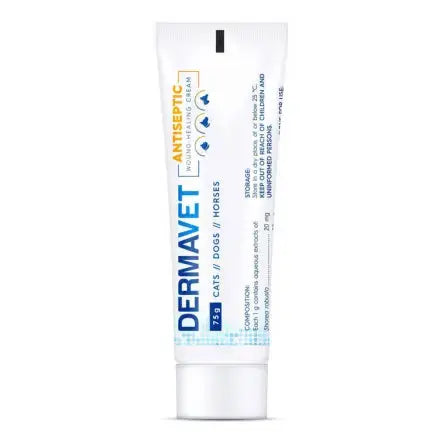 Dermavet Antiseptic Wound Healing Cream   | Canine & Co