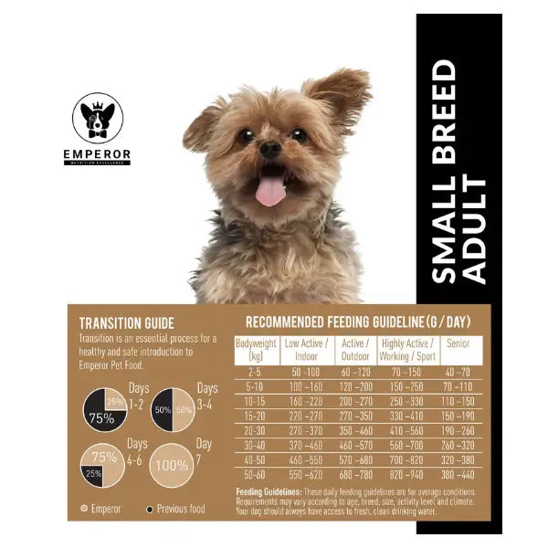 Emperor Adult Liver Dry Dog Food