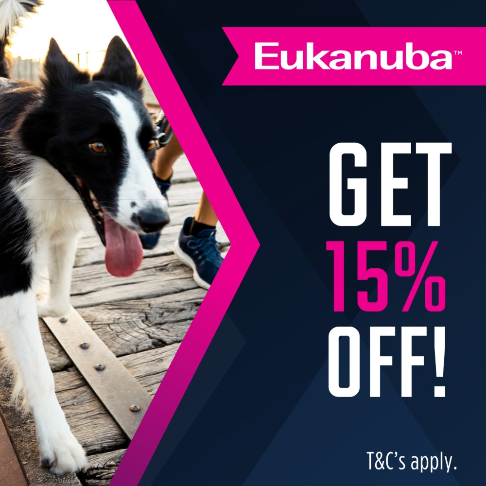 Save 15% on Eukanuba!