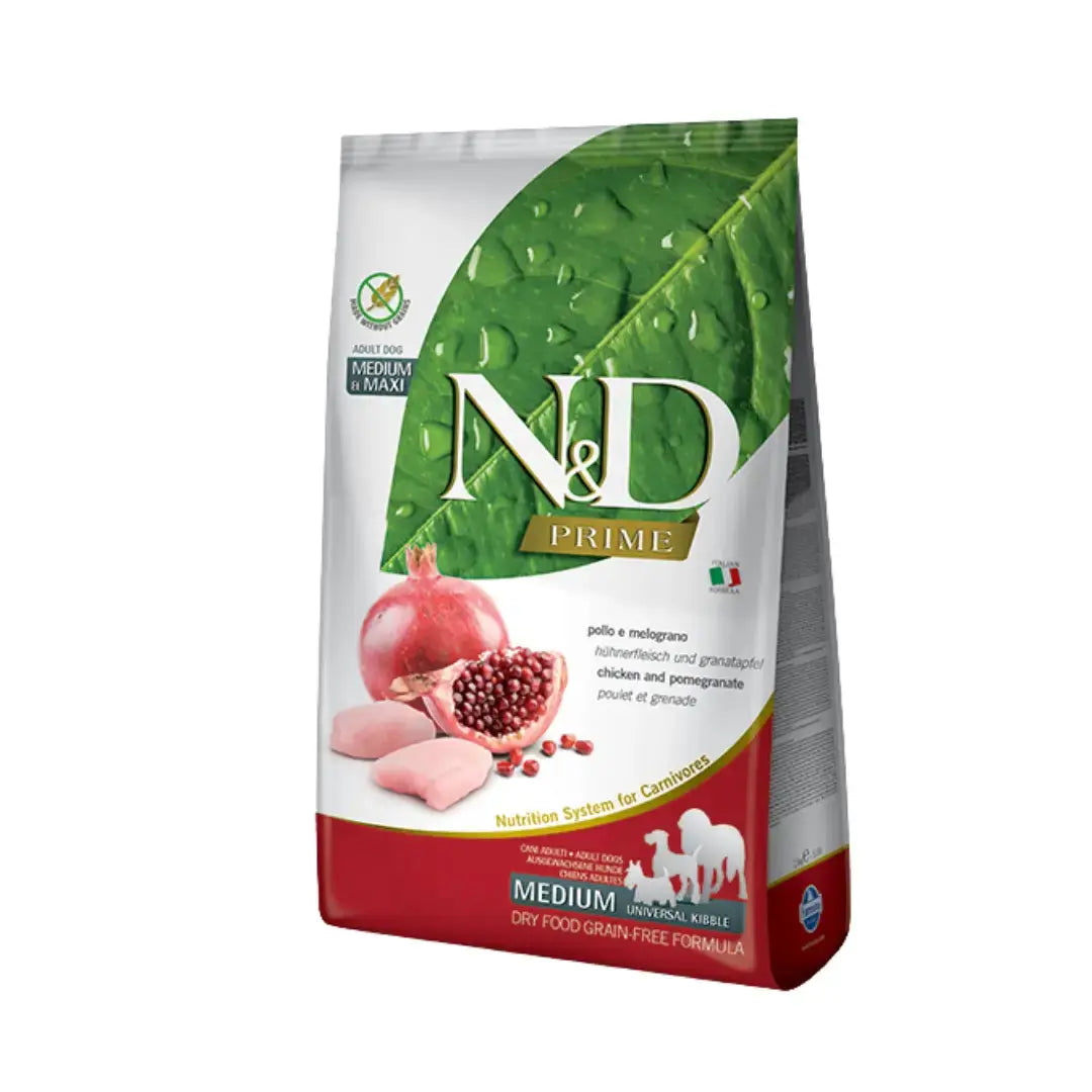 Farmina N&D Prime Chicken & Pomegranate Adult Dog Food   | Canine & Co