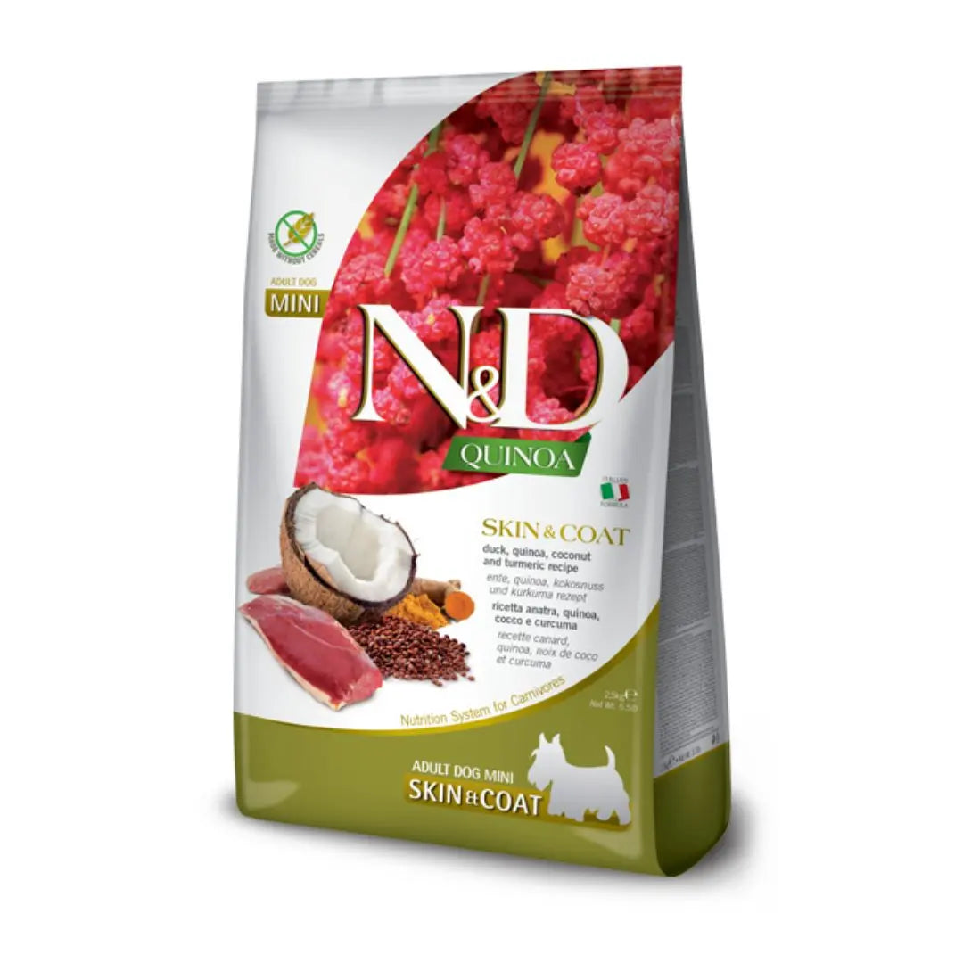 Farmina N&D Quinoa Skin & Coat Duck Adult Dog Food   | Canine & Co