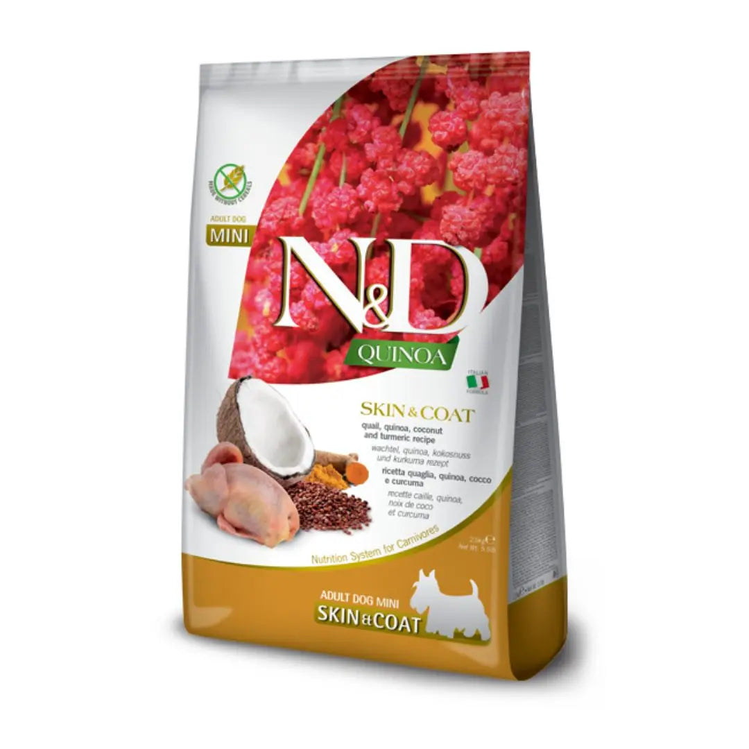 Farmina N&D Quinoa Skin & Coat Quail Adult Dog Food   | Canine & Co