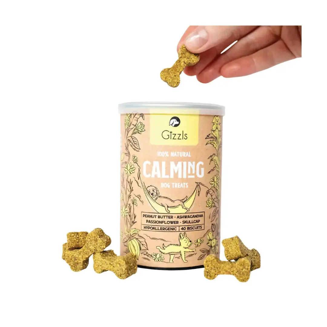 Gizzls Botanicals Calming Dog Biscuit Treats   | Canine & Co