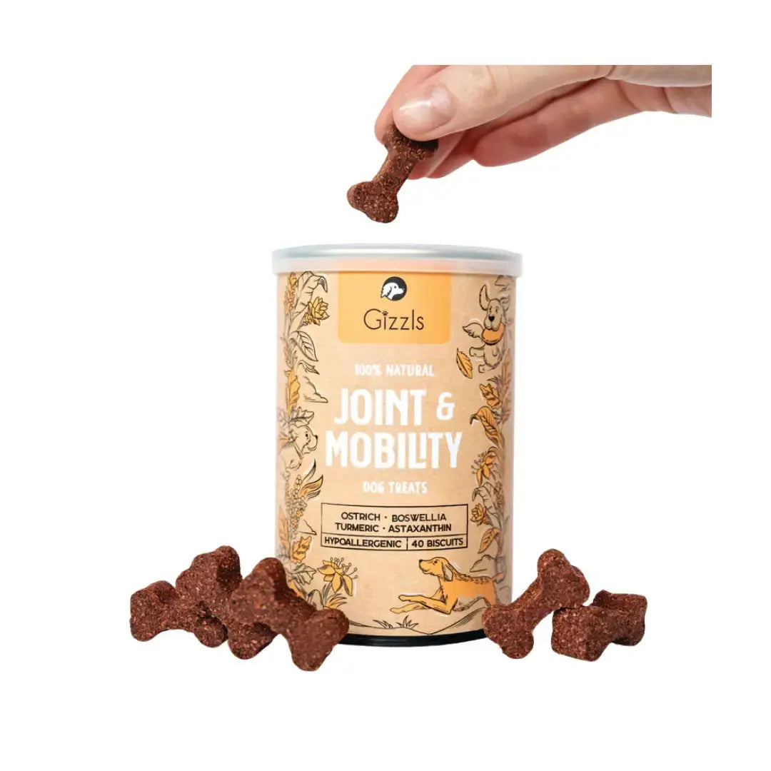 Gizzls Botanicals Joint & Mobility Dog Biscuit Treats   | Canine & Co