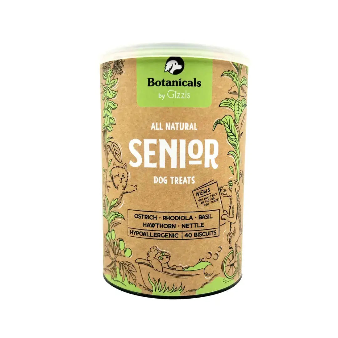 Gizzls Botanicals Senior Dog Biscuit Treats   | Canine & Co