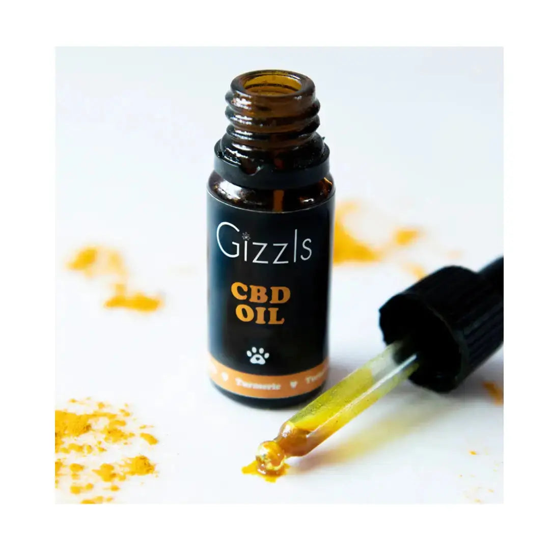 Gizzls Full-Spectrum CBD Oil with Turmeric Oil for Dogs   | Canine & Co