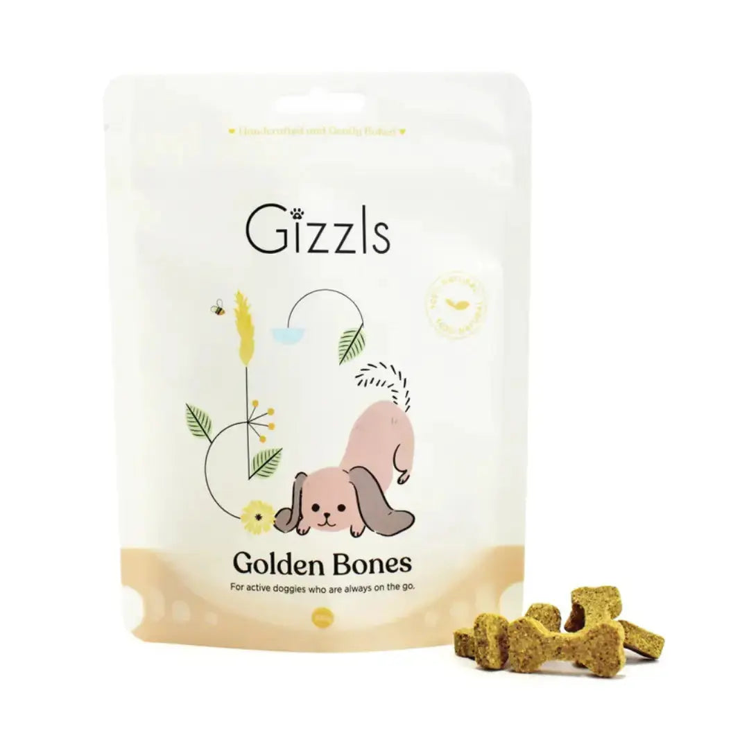 Gizzls Golden Bones Dog Treats   | Canine & Co