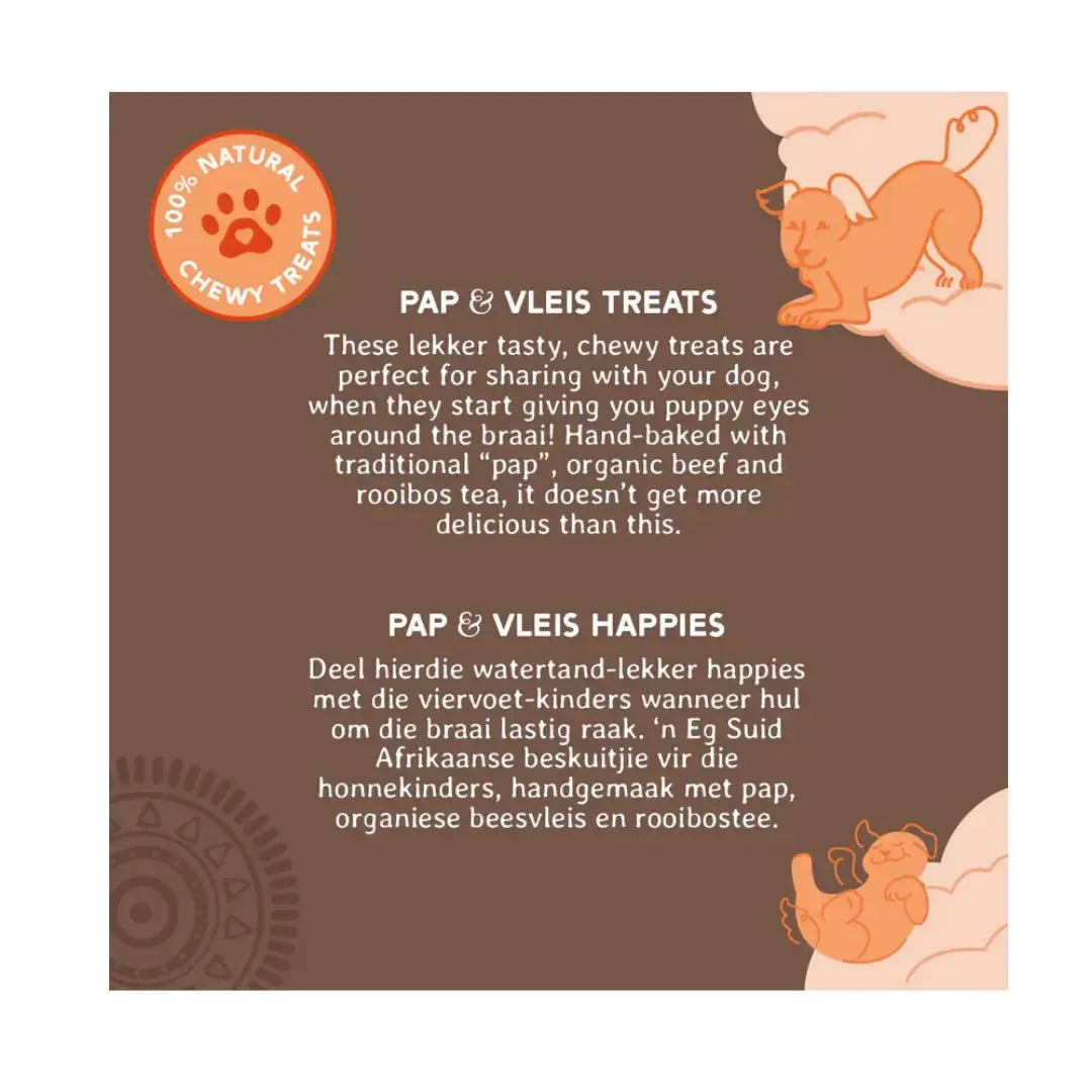 Gizzls Peanut Pap en Vleis Soft Bites Dog Treats   | Canine & Co
