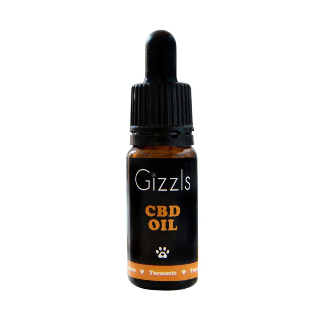 Gizzls Full-Spectrum CBD Oil with Turmeric Oil for Dogs