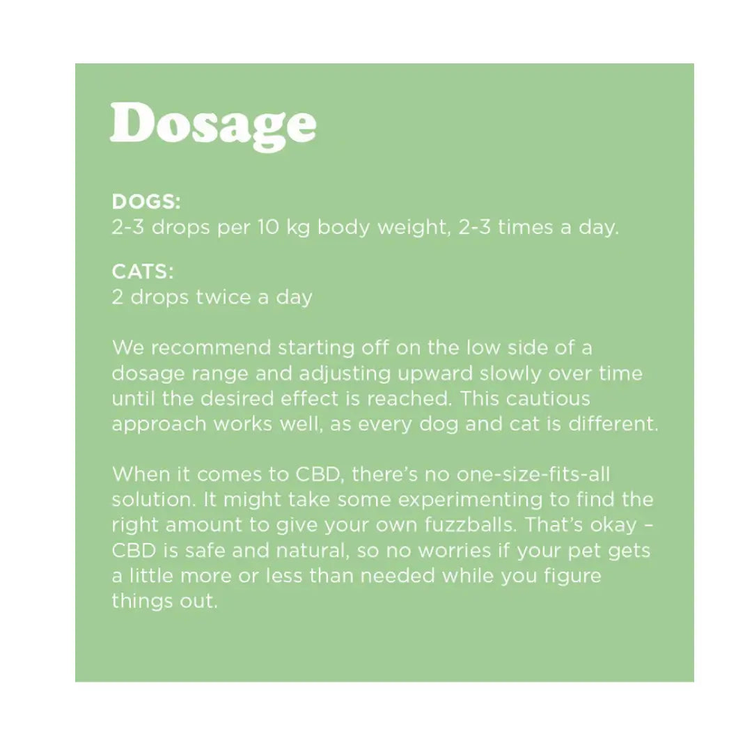 Gizzls Full-Spectrum CBD Oil for Dogs and Cats