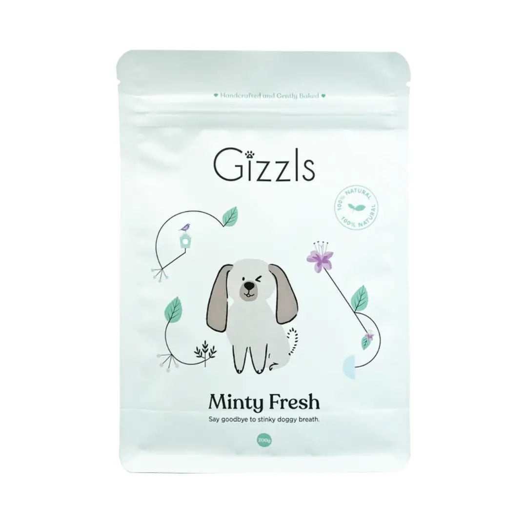 Gizzls Minty Fresh Dog Treats
