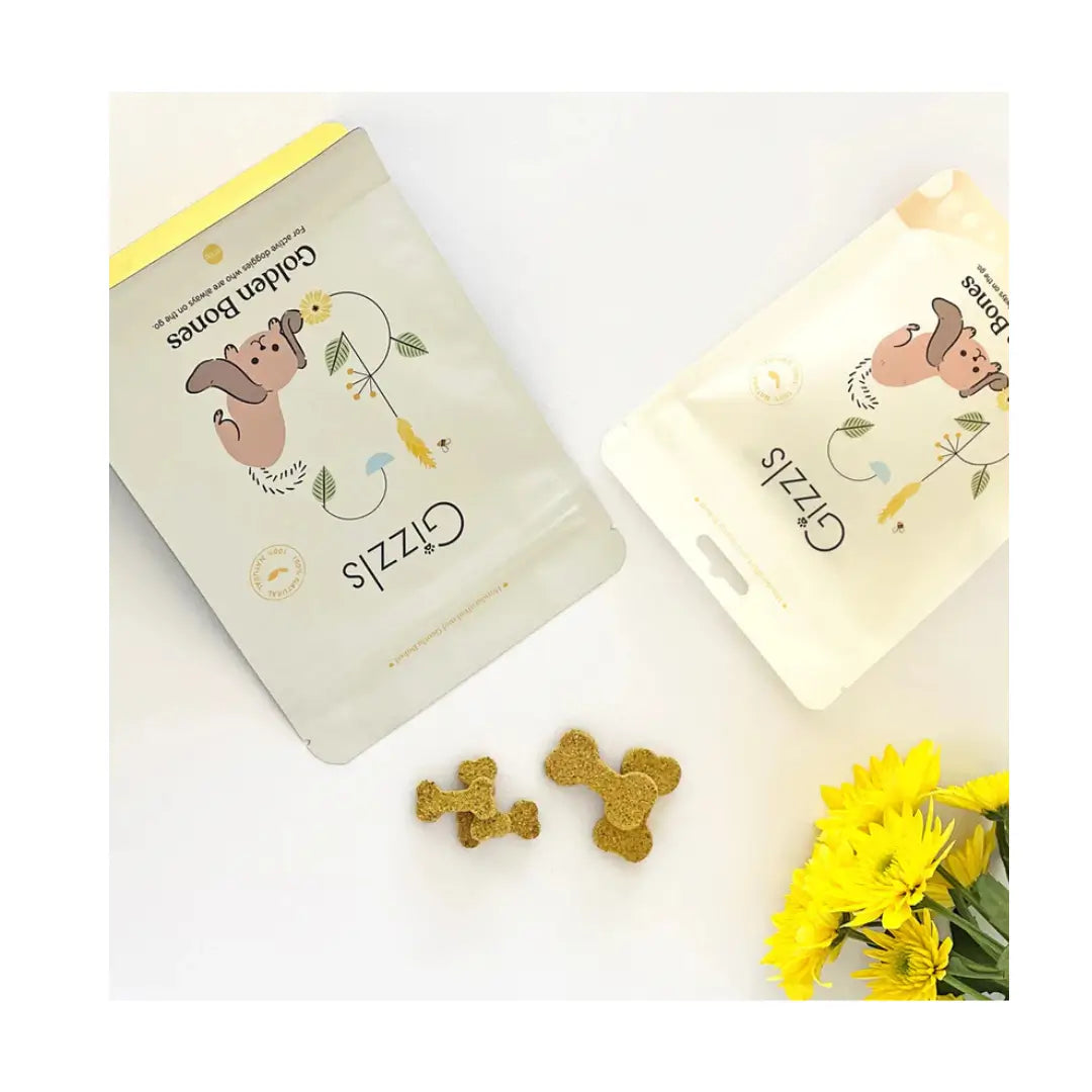 Gizzls Golden Bones Dog Treats