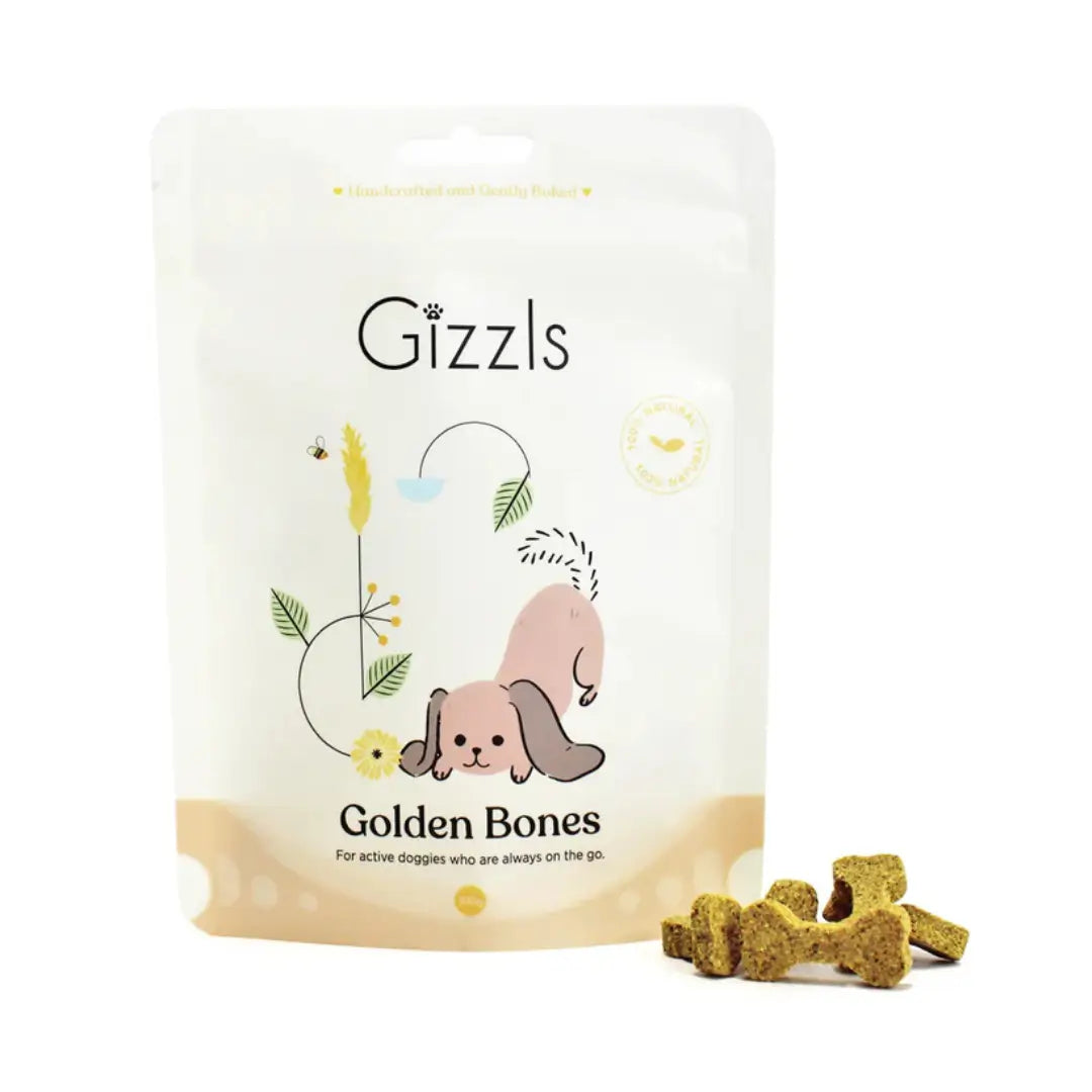 Gizzls Golden Bones Dog Treats