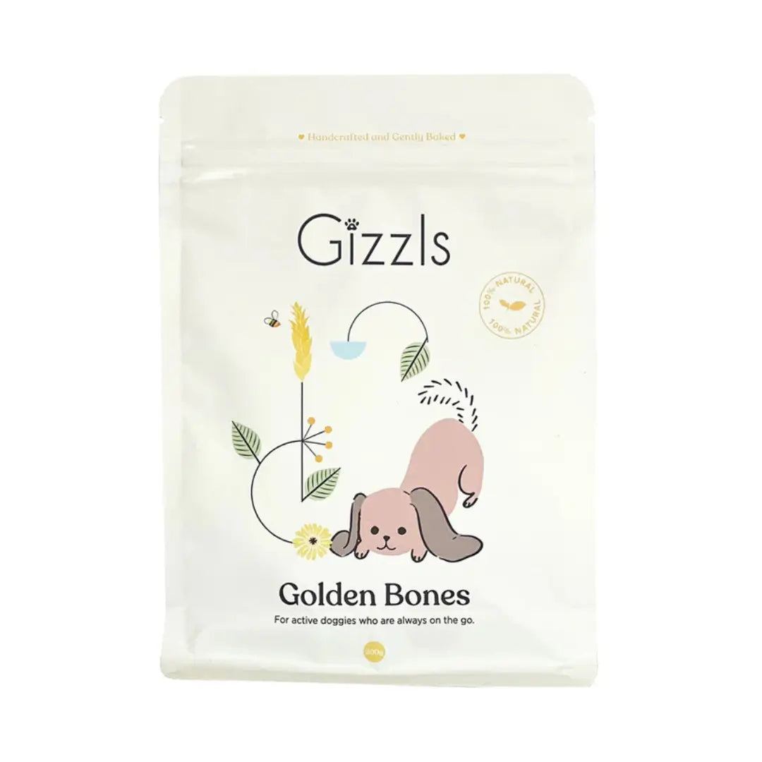 Gizzls Golden Bones Dog Treats