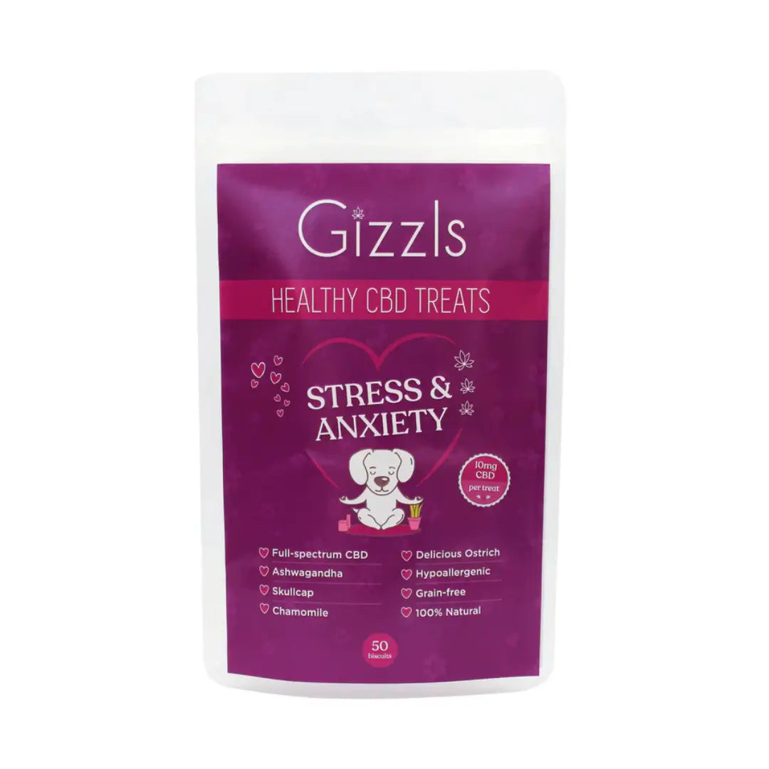 Gizzls Large Dog Stress & Anxiety CBD Treats