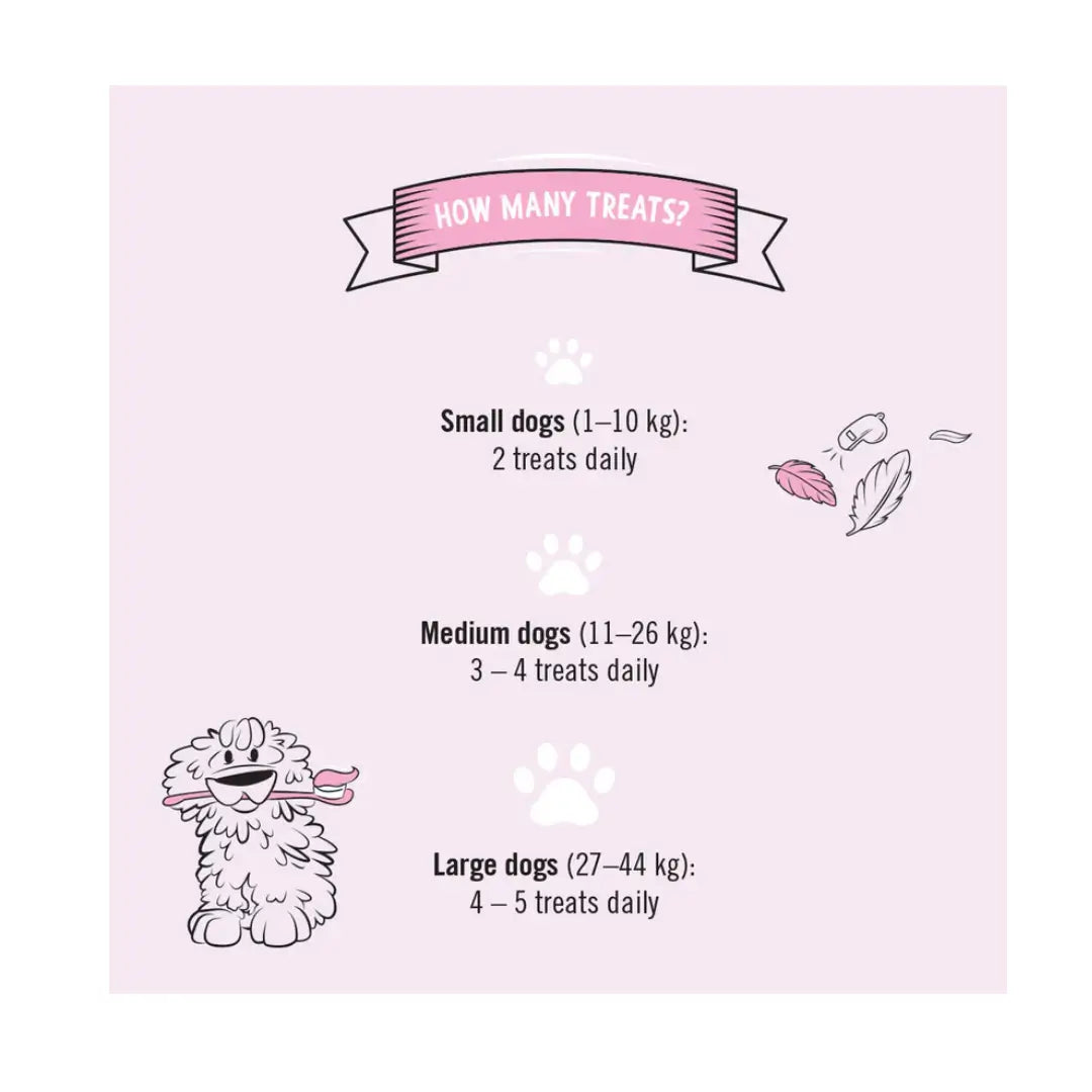 Gizzls Botanicals Dental Dazzle Dog Biscuits