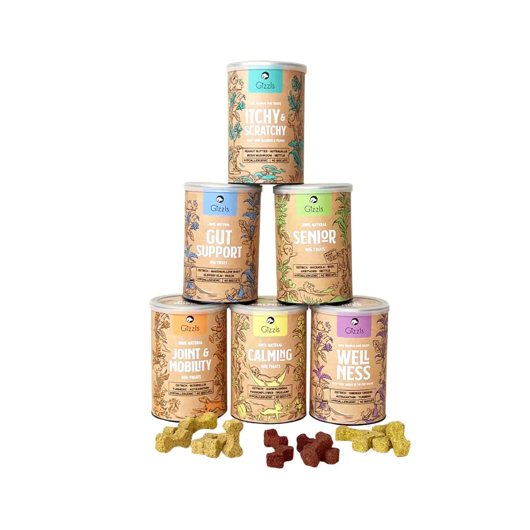 Gizzls Botanicals Itchy & Scratchy Dog Biscuits   | Canine & Co