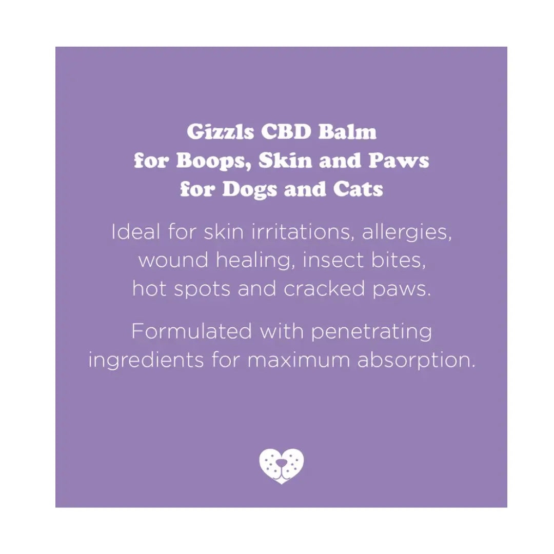 Gizzls CBD Balm for Dogs and Cats