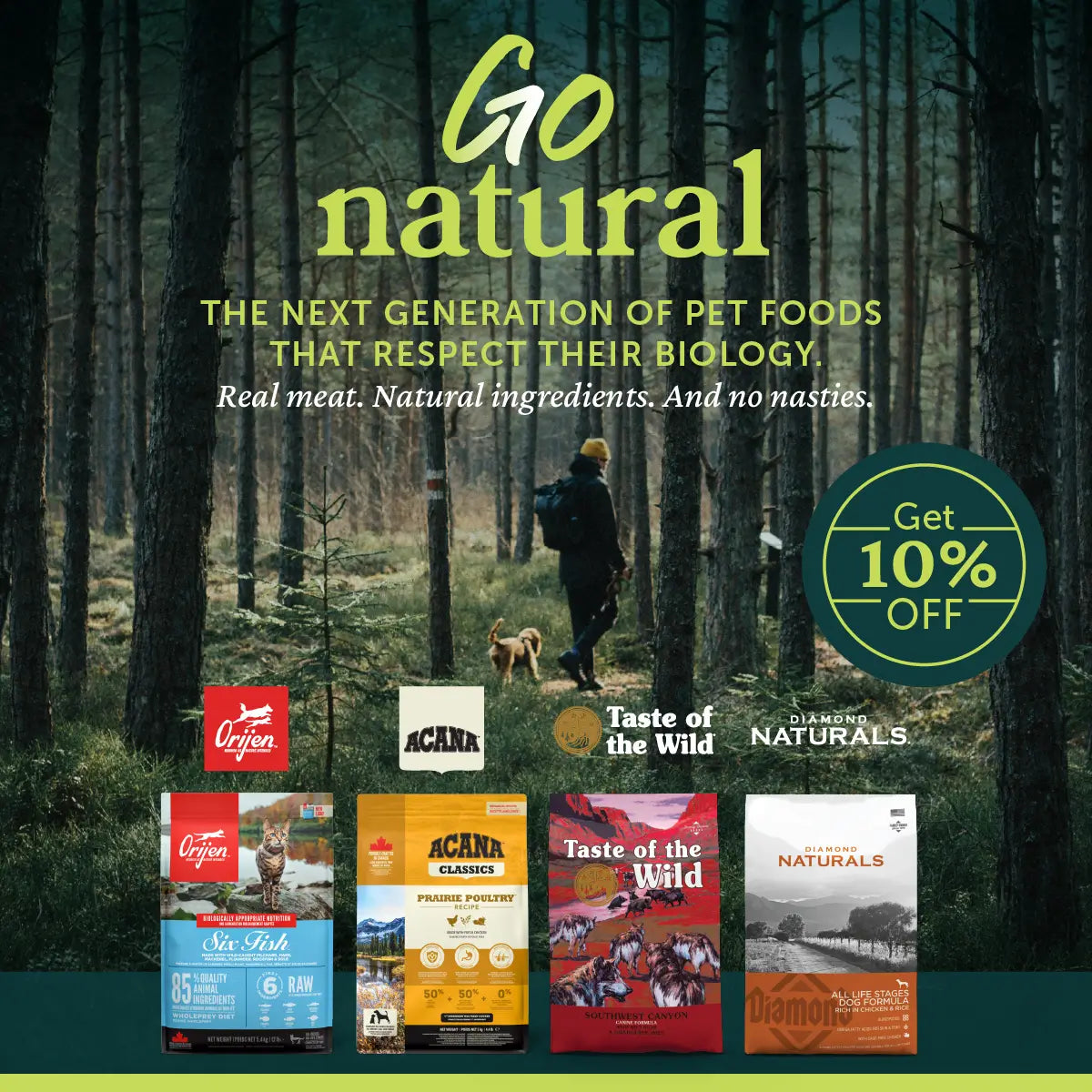 Go Natural - Save 10%