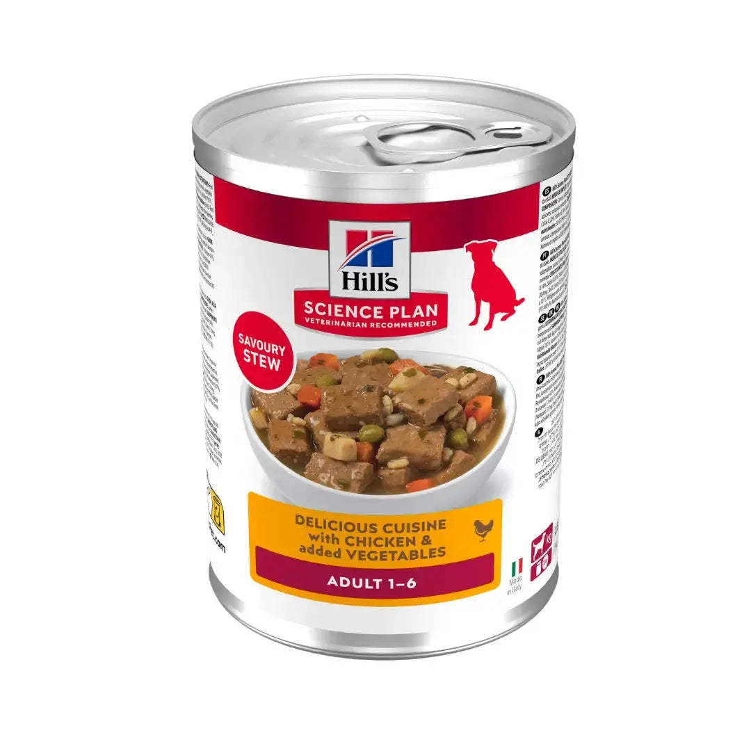 Hill’s Science Plan Adult Chicken & Carrot Stew Wet Dog Food   | Canine & Co