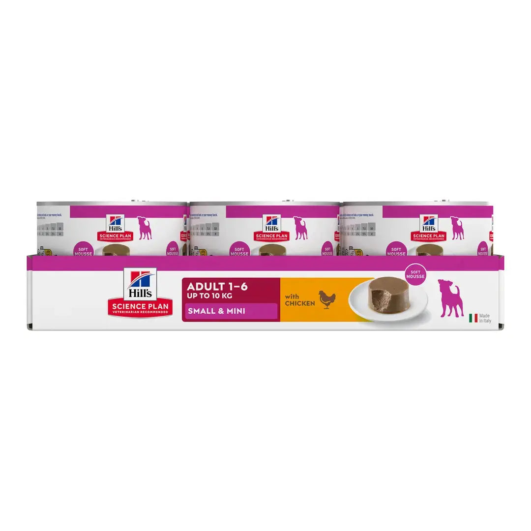 Hill's Science Plan Adult Small & Mini Chicken Mousse Dog Food   | Canine & Co
