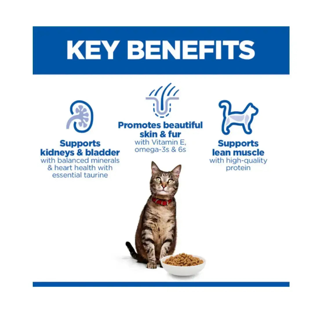 Hill's Science Plan Feline Adult Chicken Dry Cat Food   | Canine & Co