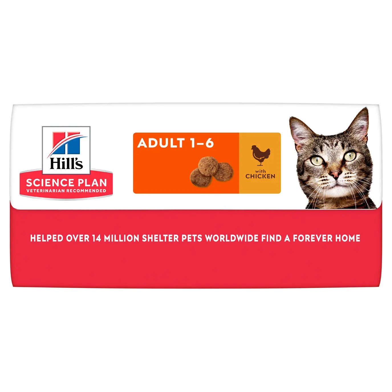 Hill's Science Plan Feline Adult Chicken Dry Cat Food   | Canine & Co
