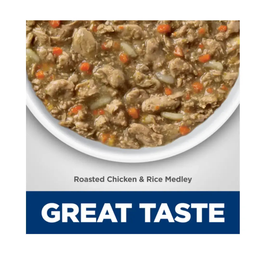 Hill's Science Plan Feline Adult Chicken & Rice Stew Wet Cat Food Tin   | Canine & Co