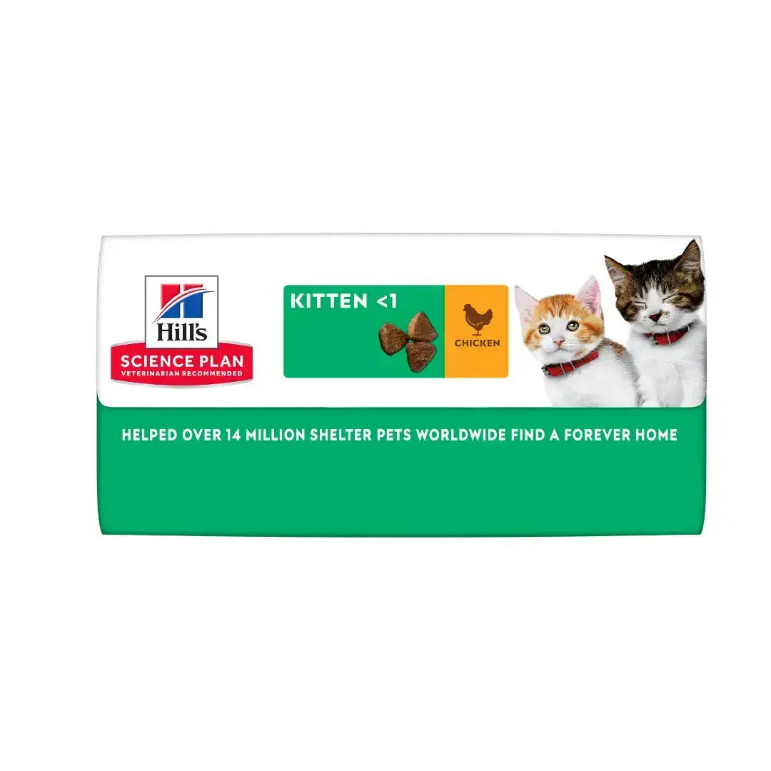 Hill's Science Plan Feline Kitten Chicken Dry Cat Food   | Canine & Co