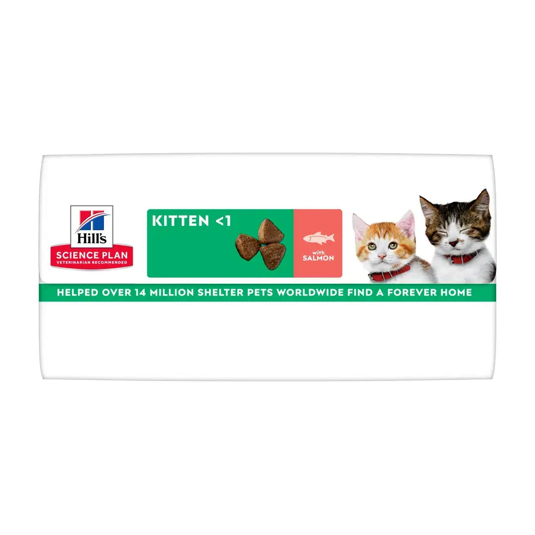 Hill's Science Plan Feline Kitten Salmon Dry Cat Food (Previously Tuna)   | Canine & Co
