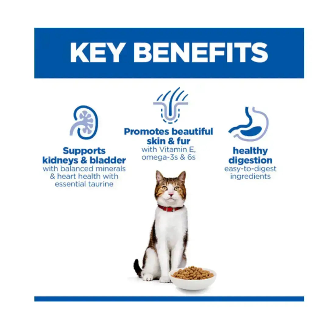 Hill's Science Plan Feline Mature Adult Chicken Dry Cat Food   | Canine & Co