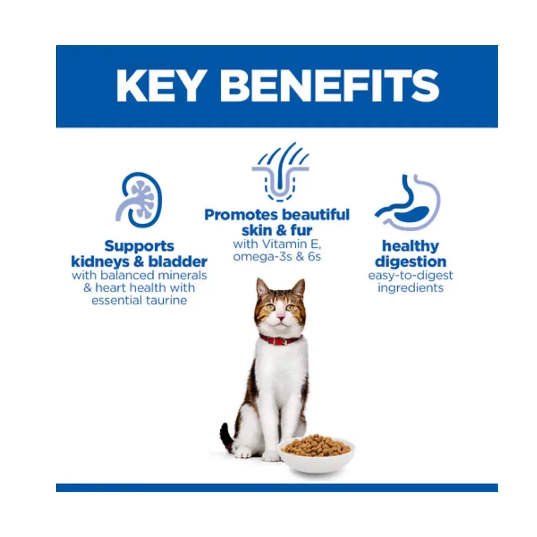 Hill's Science Plan Feline Mature Adult Salmon Dry Cat Food New   | Canine & Co