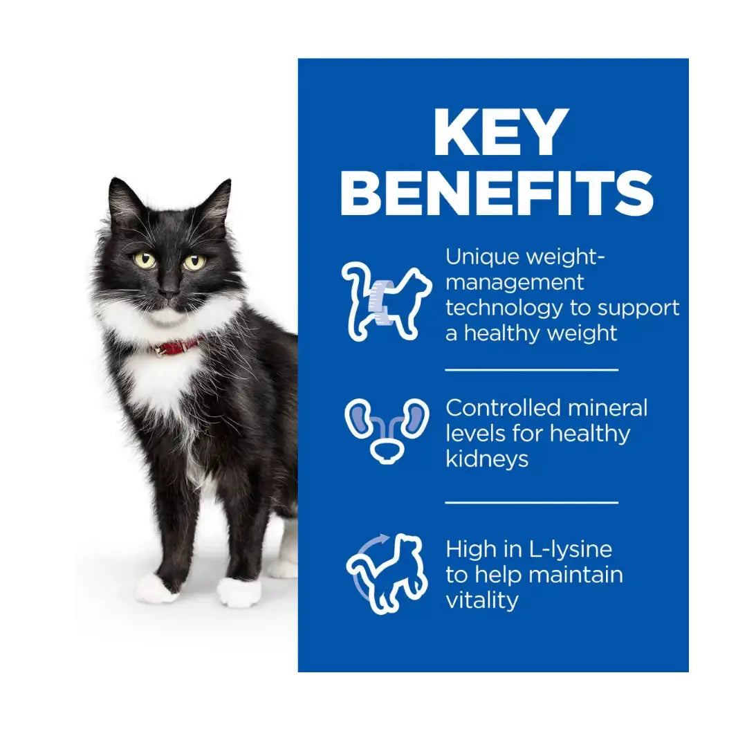 Hill's Science Plan Feline Mature Adult Sterilised Cat Chicken Dry Cat Food   | Canine & Co