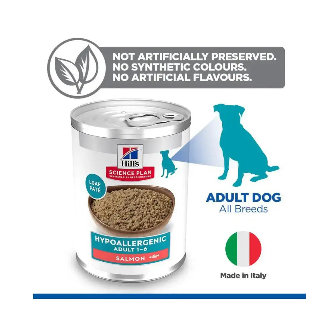 Hill's Science Plan Hypoallergenic Adult with Salmon Wet Dog Food   | Canine & Co