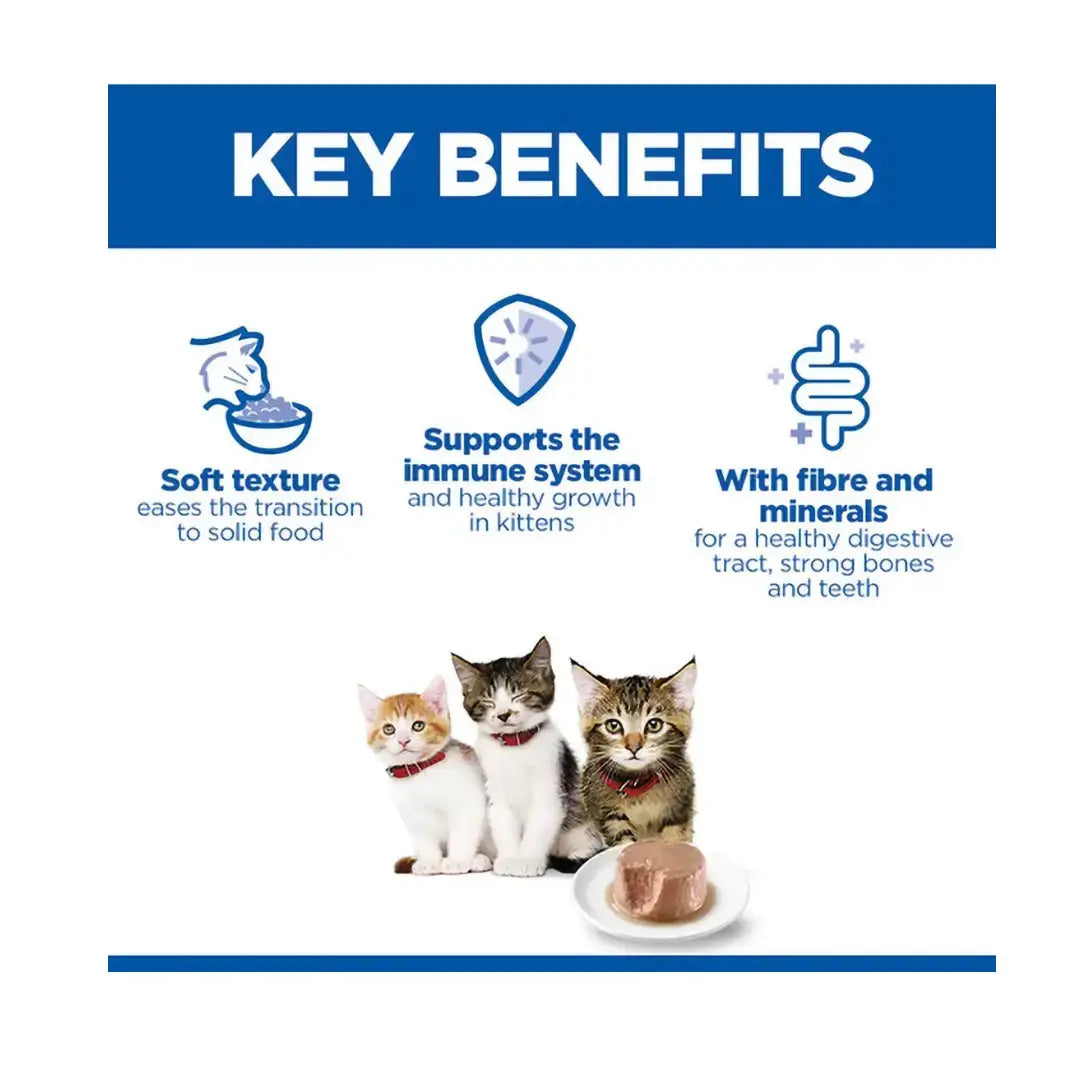 Hill's Science Plan Kitten & Mother Chicken & Turkey Wet Cat Food   | Canine & Co